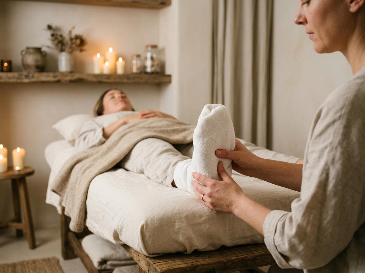 Foot reflexology massage at home in Dubai
